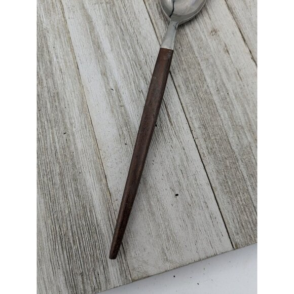 Vintage EKCO ETERNA #1 Mid Century Canoe Muffin Sugar Shovel Spoon Flatware - Picture 3 of 8